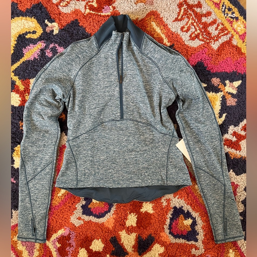NWT lululemon always alert 1/2 zip